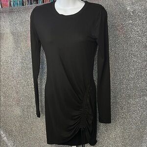 Chic Black Long Sleeve Dress